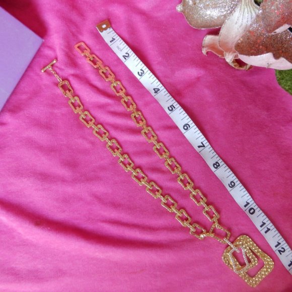 ASTONISHING PALM BEACH By SETA GOLD PL NECKLACE - Picture 9 of 11